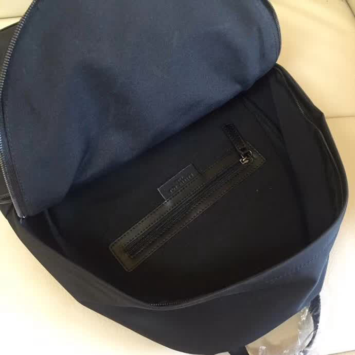 BALENCIAG巴黎世家 2018春夏新款 防水牛津布 雙肩包 黑82155-1#  BL1201